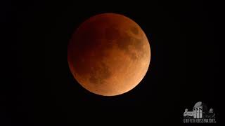 2018 Total Lunar Eclipse Timelapse  Griffith Observatory [upl. by Iand441]