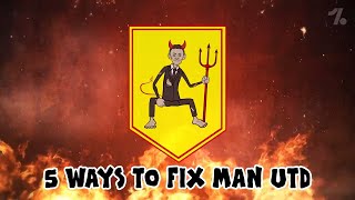 5 ways to FIX Man United ► OneFootball x 442oons [upl. by Haidadej220]