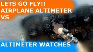 HOW ACCURATE IS YOUR ALTIMETER WATCH vs a CERTIFIED ALTIMETERS [upl. by Atteram400]