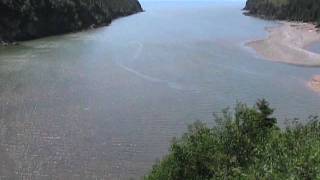 Bay of Fundy Tide Timelapse Fundy National Park [upl. by Nnaycart]