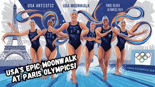 JawDropping USA Moonwalk Stuns Paris Olympics [upl. by Isabelita]