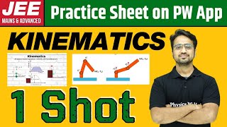 KINEMATICS in 1 Shot  From Zero to Hero  JEE Main amp Advanced [upl. by Phina]