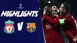 Reds complete miracle comeback against Barca Liverpool 40 Barcelona  Champions League [upl. by Crispen762]