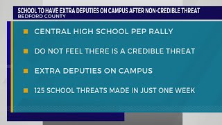 Bedford Co authorities find school threat noncredible [upl. by Nitsoj]