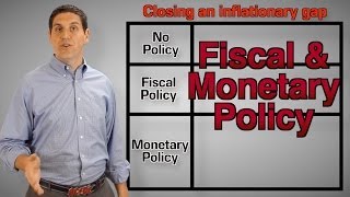 Fiscal amp Monetary Policy  Macro Topic 51 [upl. by Yrtsed318]