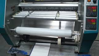 Thiokol Dynachem Model 300 Dry Film Photoresist Laminator 24quot Wide testing [upl. by Krispin]