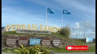 Perran Sands Holiday Park  Le Haven at Perranporth Cornwall England UK [upl. by Grannie]