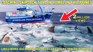 CATCHING SKIPJACK TUNA IN ROMBLON PHILIPPINES  KAWAN NG GULYASAN SA TABLAS ROMBLON [upl. by Photina290]