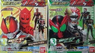 ソフビヒーロー仮面ライダーダブルライダーセット BOX 開封動画 [upl. by Christiana401]