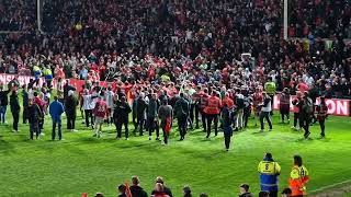 Trophy Presentation on the pitch  Wrexham are Champions [upl. by Okimuy]