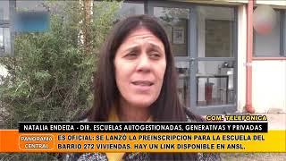 NATALIA ENDEIZA  DIR ESCUELAS AUTOGESTIONADAS GENERATIVAS Y PRIVADAS [upl. by Akema]