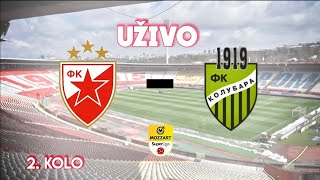 Uživo  FK Crvena zvezda  FK Kolubara  Mozzart Bet SuperLiga Srbije [upl. by Ernesto]