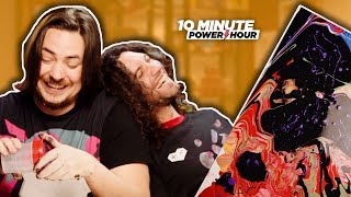 How to ACRYLIC POUR  Ten Minute Power Hour [upl. by Tibbs265]