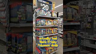 Early Pokemon black Friday deals at Walmart pokemon pokemoncards blackfriday [upl. by Dolli304]