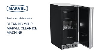 Cleaning Your Marvel Clear Ice Machine [upl. by Otis885]