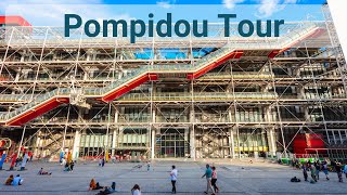 Centre Pompidou Virtual Tour  George Pompidou Centre Inside Tour [upl. by Laehctim]