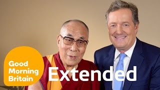 Dalai Lama Extended And Open Interview With Piers Morgan  Good Morning Britain [upl. by Shulock]