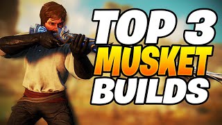 Top 3 NEW MUSKET Builds In 2024  New World Musket Build 2024 [upl. by Casavant]