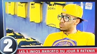 Arsenal veut Aubameyang Payet va prolonger à lOM Le journal du mercato [upl. by Eniawed]