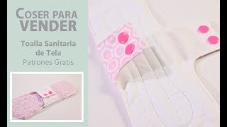 Coser para Vender │Toallas Sanitarias Ecológicas [upl. by Annohsed371]