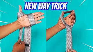 NEW WAY KNOTTING NECKTIE BY TRICK  MENS FASHION [upl. by Ahsinid562]