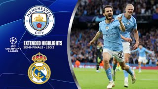 Man City vs Real Madrid Extended Highlights  UCL SemiFinals  Leg 2  CBS Sports Golazo [upl. by Onaled]