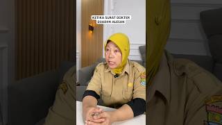 KETIKA SURAT DOKTER DIJADIIN ALESAN shorts [upl. by Kiran]