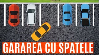 3 PAȘI Pentru O GARARE PERFECTĂ  Parcarea Cu Spatele  Școala de șoferi [upl. by Naux]