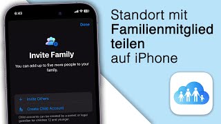 Familienfreigabe auf iPhone einrichten amp iCloud Speicher teilen 2023 [upl. by Vander665]