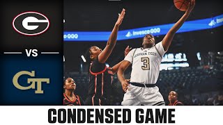 Georgia vs Georgia Tech Condensed Game  202425 ACC Women’s Basketball [upl. by Willock]