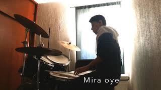 Mix Cumbia de Los tigrillos MIRA OYE BAILAME  Drum Cover [upl. by Arreit]