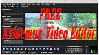 How to Download and Install Avidemux Video Editor [upl. by Earlie]