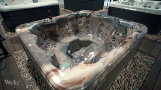 The Perfect Hot Tub for Small Spaces  The Leo [upl. by Noryak]