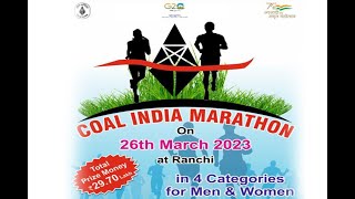 Coal India Marathon 2023 [upl. by Ramirol904]