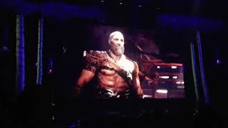 God of War 4 E3 Reveal Crowd Reaction  Kratos I Am Hungry [upl. by Kelcey]