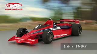 ckmodelcarsvideo Niki Lauda Brabham BT46B 1 Winner Schweden GP Formel 1 1978 TSM [upl. by Irrej]