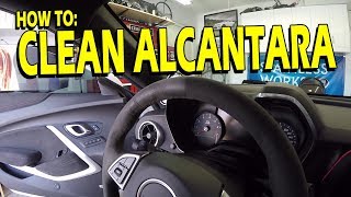 Cleaning Alcantara or Suede  The Epic Guide [upl. by Aniaz]