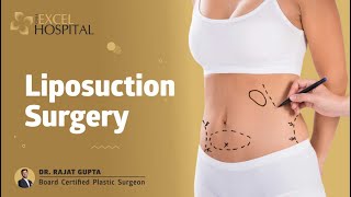 Liposuction Surgery  Dr Rajat Gupta  Plastic Surgeon  Excel Hospital in Delhi [upl. by Artenal]