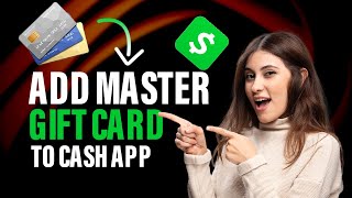 How to add Mastercard gift card to Cash app Best Method [upl. by Adoh]