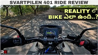 Husqvarna Svartpilen 401 Honest Ride Review  AccelerationABSTraction test MUST WATCH [upl. by Vere]