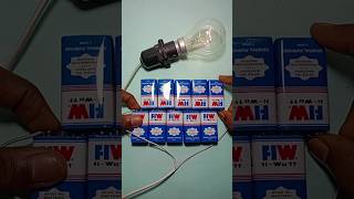 9v battery series connection 9v battery shorts mrkishan [upl. by Ennasor]