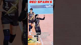 Red Sparks menumbangkan Hyundai Hillstate megawatihangestri volleyball megawati redspark [upl. by Enelyt605]