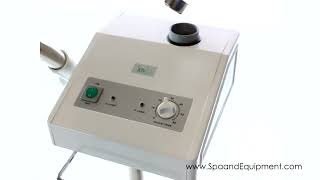 Ozone Facial Steamer with Movable arm and Aromatherapy Basket [upl. by Oulman]