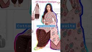 Catalog Readymade suits  Pakistani Cotton Suits  shortvideo cotton readymadesuits fashion [upl. by Anawahs]