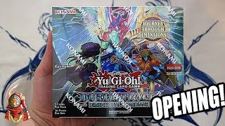 YUGIOH DUELIST PACK DIMENSIONAL GUARDIANS BOX OPENING  NEW PENDULUM FUSION PART 1 TCG [upl. by Noynek907]