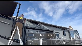 How to install an Dometic 9100 RV Awning [upl. by Tamas]