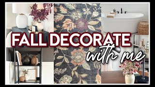 FALL DECORATE WITH ME 2024  OFFICE MAKEOVER  PROJECTS BEGIN [upl. by Markowitz963]