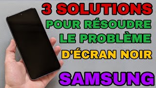 Problème mon téléphone ne s’allume plus  Comment réparer mon téléphone Samsung sur écran noir [upl. by Yrrac]