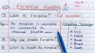 Exception Handling in Java  ArithmeticException [upl. by Vandervelde]