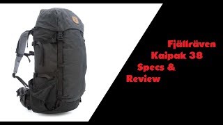 Fjallraven Kaipak 38 Review  17quot22quot Torso [upl. by Olethea106]